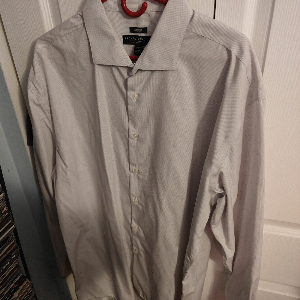 Pronto Uomo Light Grid Dress Shirt